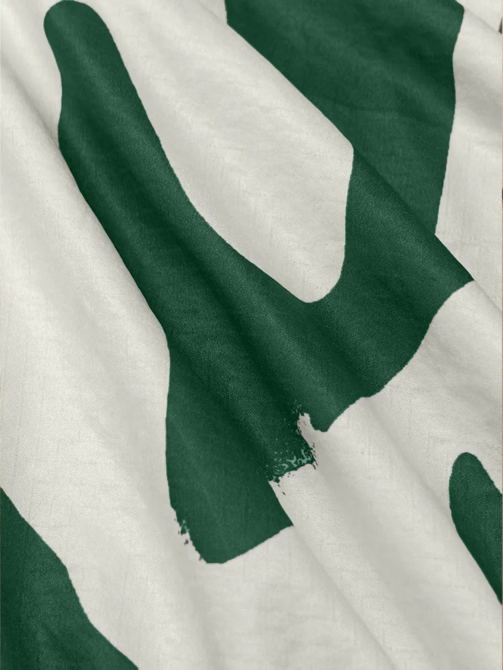 Origami Clothing’s Green Abstract Printed Kurta & Wide Leg Pants Set for Women