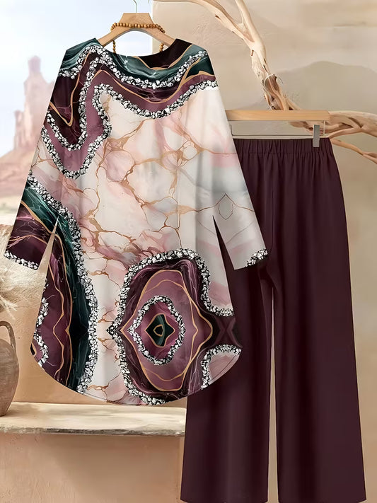 Origami Clothing White Embroidered Co-Ord Set for Women – Elegant Casual & Festive Wear