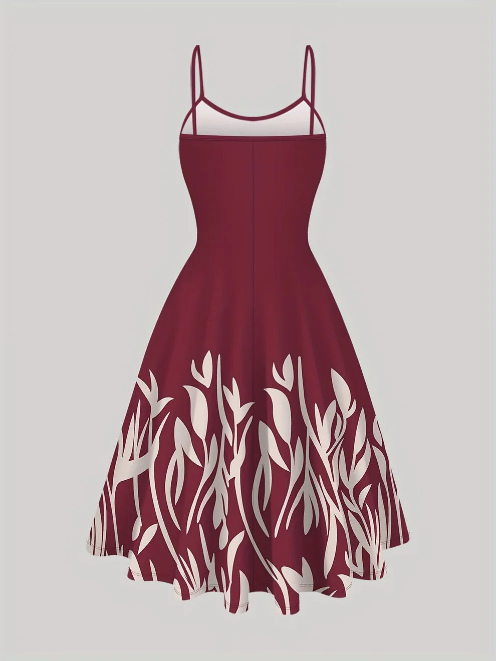 Origami Clothing’s Red Floral Dress with Cropped Cardigan | Stylish ...