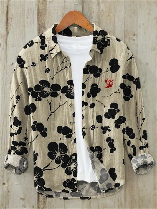 Origami Clothing's Sakura Blossom Printed Designer Shirt